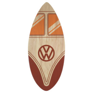 VW T1 Bulli Schwimmbrett aus Echtholz rot