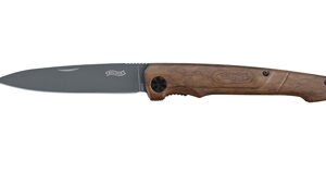 Walther Messer 'Blue Wood' Walnussholz BWK 1