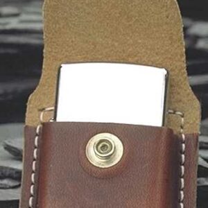 Zippo Benzinfeuerzeug Ledertasche