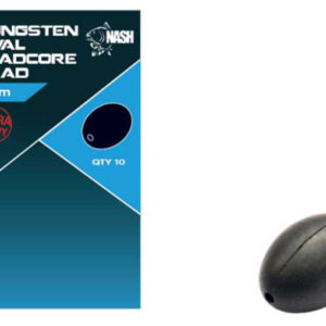 Nash Tungsten Oval Leadcore Bead