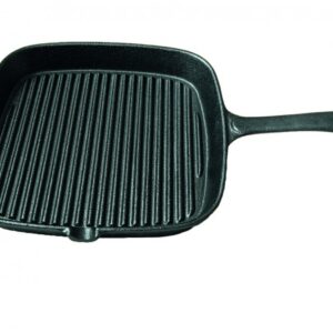 Grillpfanne aus Gusseisen - 22x22x3