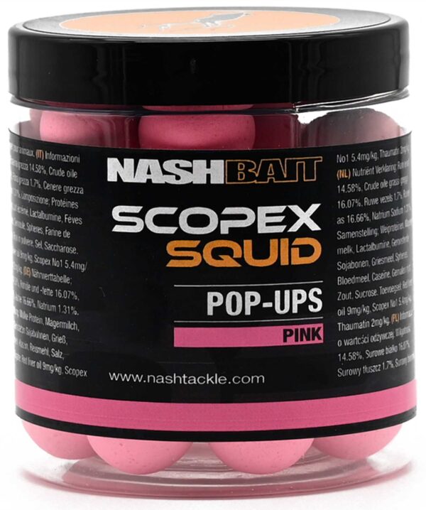 Nash Scopex Squid Pop Ups