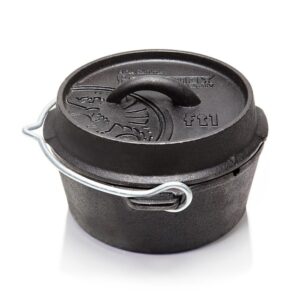 Petromax Feuertopf ft1-t - Dutch Oven - Gusstopf - mit Henkel - pla...