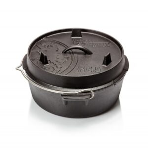 Petromax Feuertopf ft4.5-t - Dutch Oven - Gusstopf - mit planem Bod...