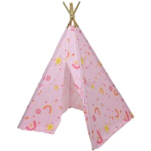 Spielzelt INDIA - Tipi Zelt für Kinder - Polyester - L: 1