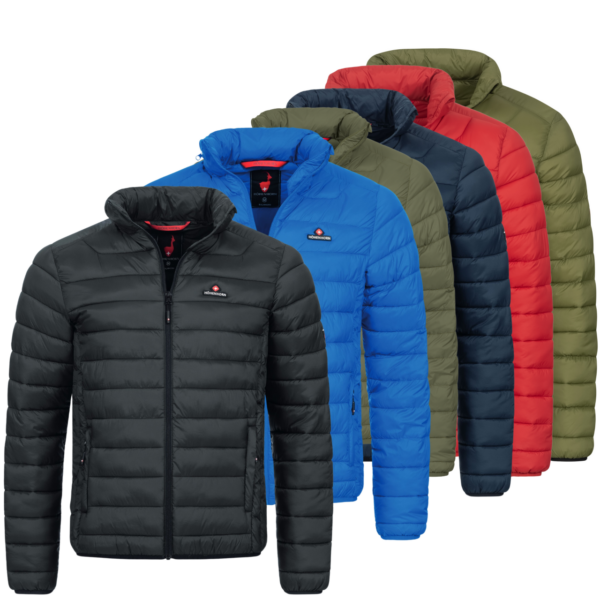 Höhenhorn Balmhorn Herren Jacke Übergangsjacke Steppjacke mit Kapuze XL GrÃ¼n/GrÃ¼n