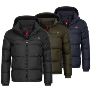 Höhenhorn Bristen Herren Daunen Winter Jacke Daunenjacke Gefüttert Winterjacke XL GrÃ¼n