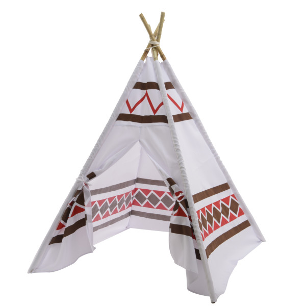 Spielzelt INDIA - Tipi Zelt für Kinder - Polyester - L: 1