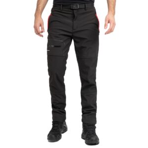 Höhenhorn Trekmaster Herren Wanderhose Softshellhose Outdoorhose Gefüttert Sn... XXL Grau