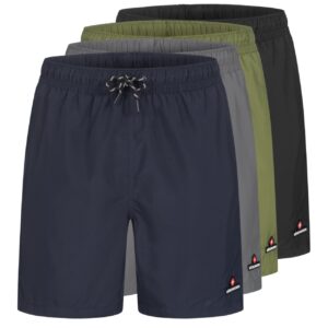 Höhenhorn Wellenmaster Herren Badehose Schnelltrocknend Badeshort Schwimmhose XL Grau