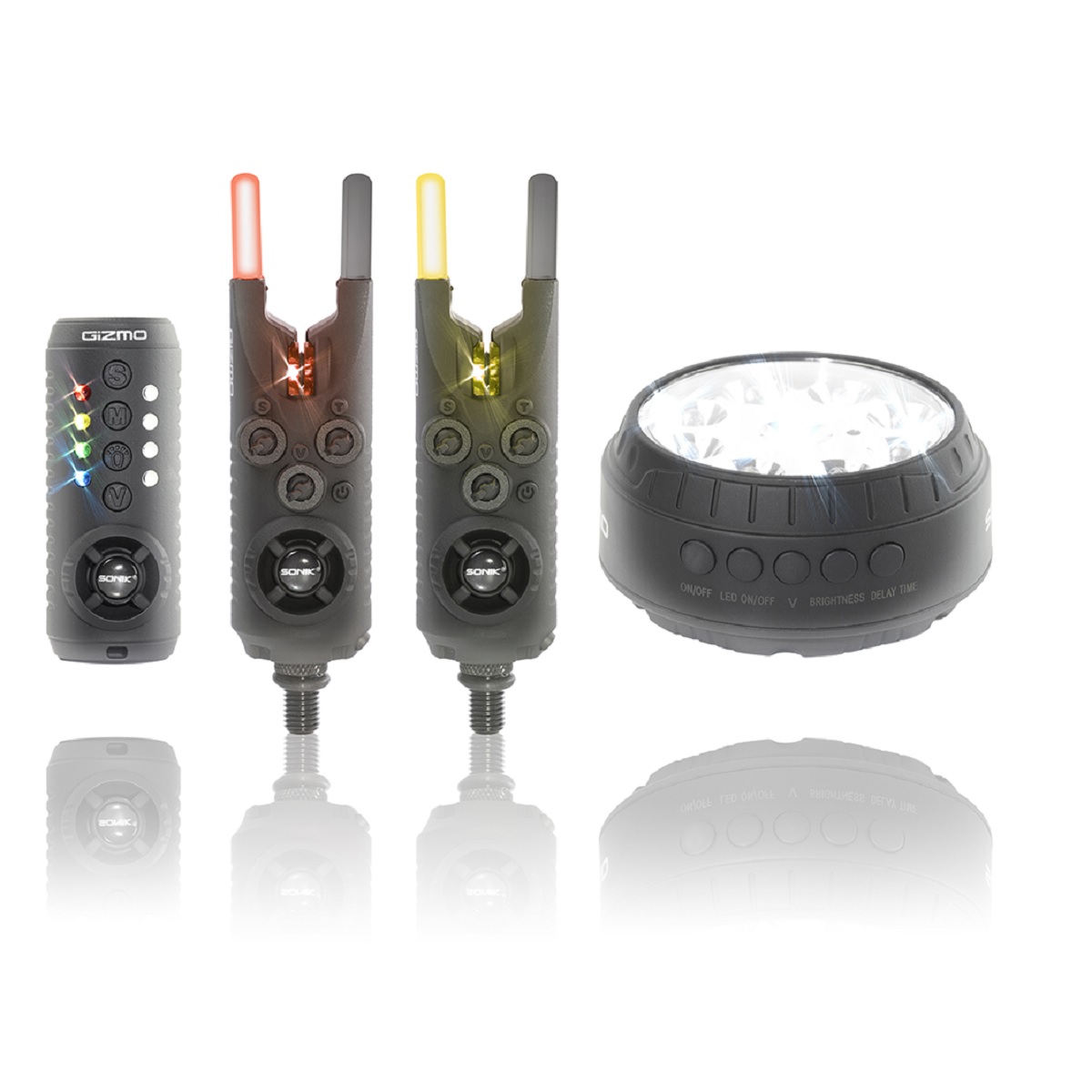 Sonik Gizmo®-Funkbissanzeiger Set