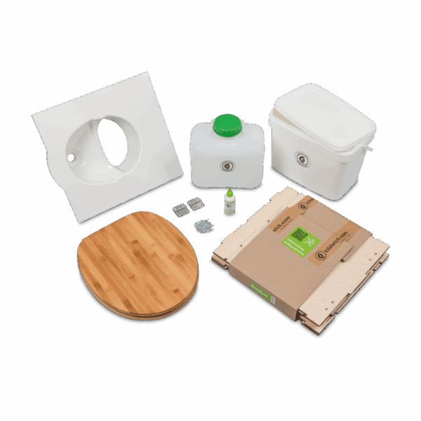 EasyLoo Trenntoilette Bausatz B-Qualität weiß