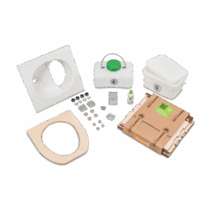 MicroLoo Trenntoilette Bausatz weiß