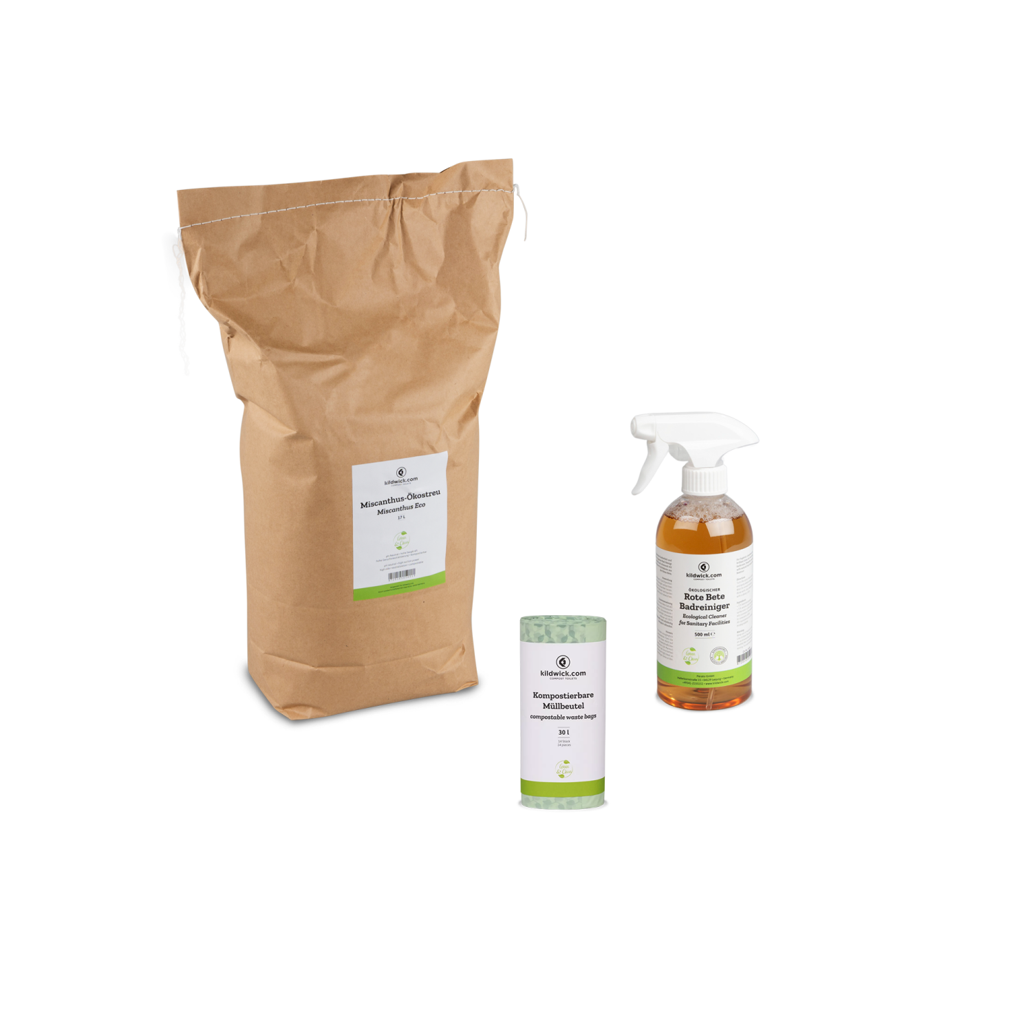Trenntoiletten Starter-Set Basic (30 Liter)