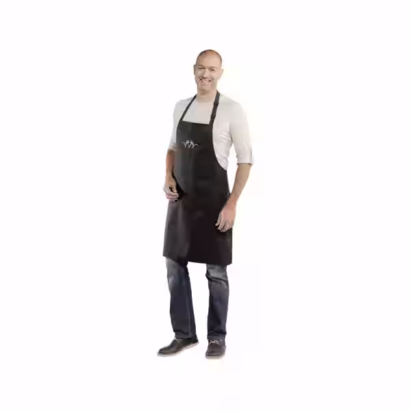 Blaser Grillschürze Schwarz