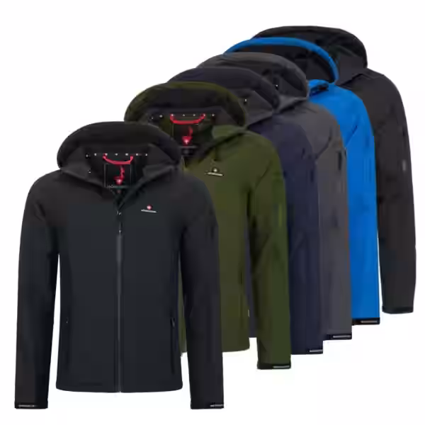 Höhenhorn Altus Herren Softshell Jacke Outdoor Funktionsjacke XXL Steel-Grey