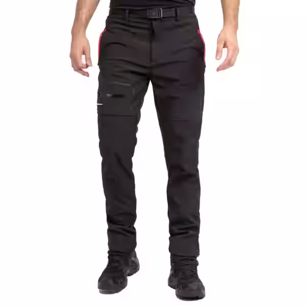 Höhenhorn Trekmaster Herren Wanderhose Softshellhose Outdoorhose Gefüttert Sn... XXL Grau