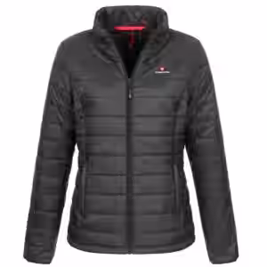 Höhenhorn Vidya Damen Jacke Übergangsjacke Steppjacke mit Transportbeutel S Schwarz