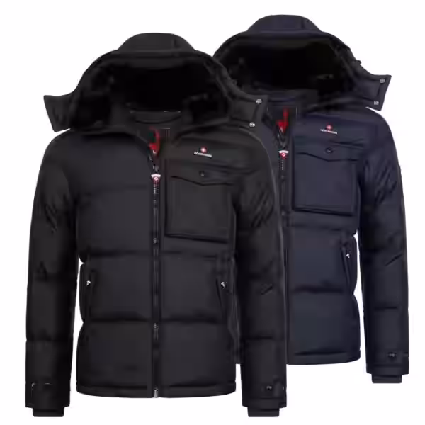 Höhenhorn Colanca Herren Winter Jacke Quilted Steppjacke Gefüttert 3XL Dunkelblau