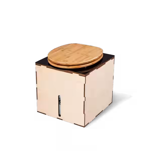 EasyLoo Trockentrenntoilette schwarz