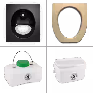 FreeLoo Magnet S Trenntoilette Bausatz