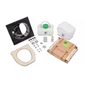MicroLoo Trenntoilette Bausatz schwarz