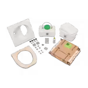 MicroLoo Trenntoilette Bausatz weiß