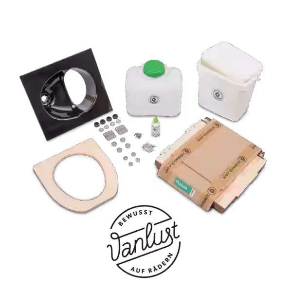 MiniLoo Vanlust Edit. Trenntoilette Bausatz schwarz