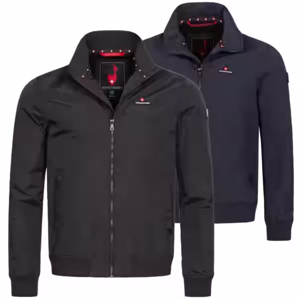 Höhenhorn Buinn Herren Bomberjacke Freizeitjacke Übergangsjacke Windbreaker C... M Dunkelblau