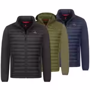 Höhenhorn Kaprun Herren Jacke Hybridjacke Steppjacke Softshell Sportjacke 3XL GrÃ¼n