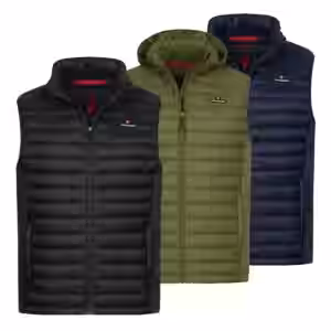 Höhenhorn Dolden Herren Weste Hybridjacke Steppjacke Sportjacke 3XL GrÃ¼n