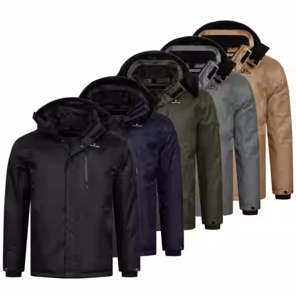 Höhenhorn Starsgard Herren Winter Jacke Wasserdicht Atmungsaktive Funktionsjacke 3XL Beige