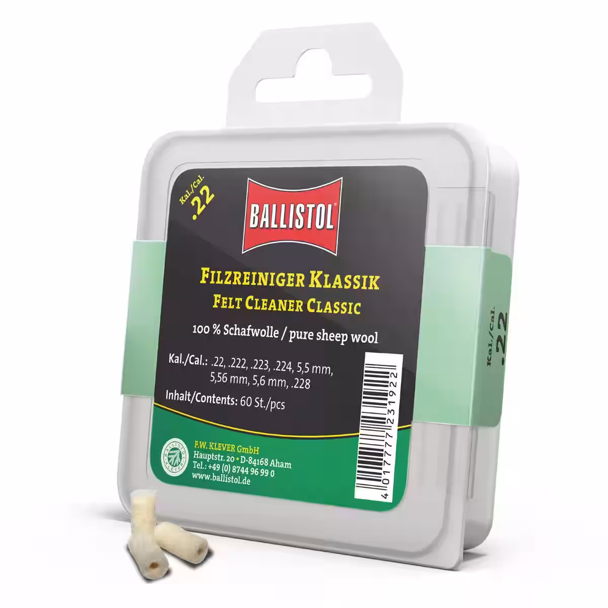 Ballistol Filzreiniger Klassik 60 Stück 1 Ballistol Filzreiniger Klassik 60 Stück