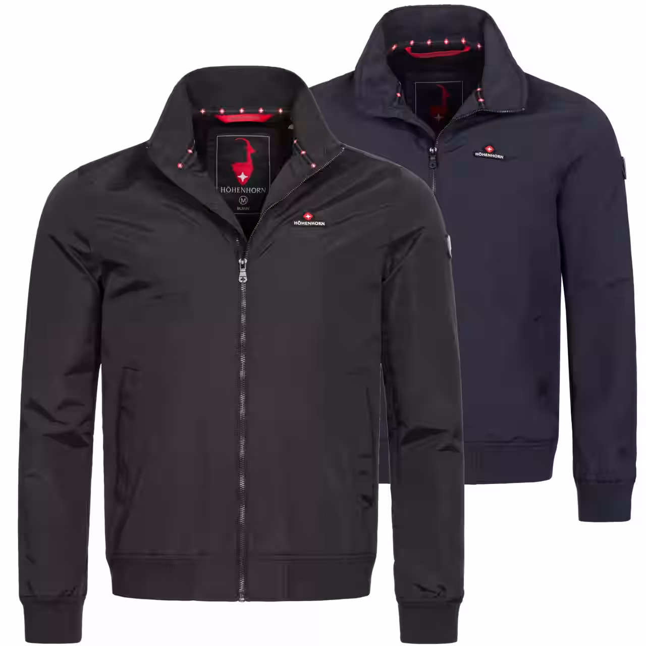 Höhenhorn Buinn Herren Bomberjacke Freizeitjacke Übergangsjacke Windbreaker C... S Dunkelblau