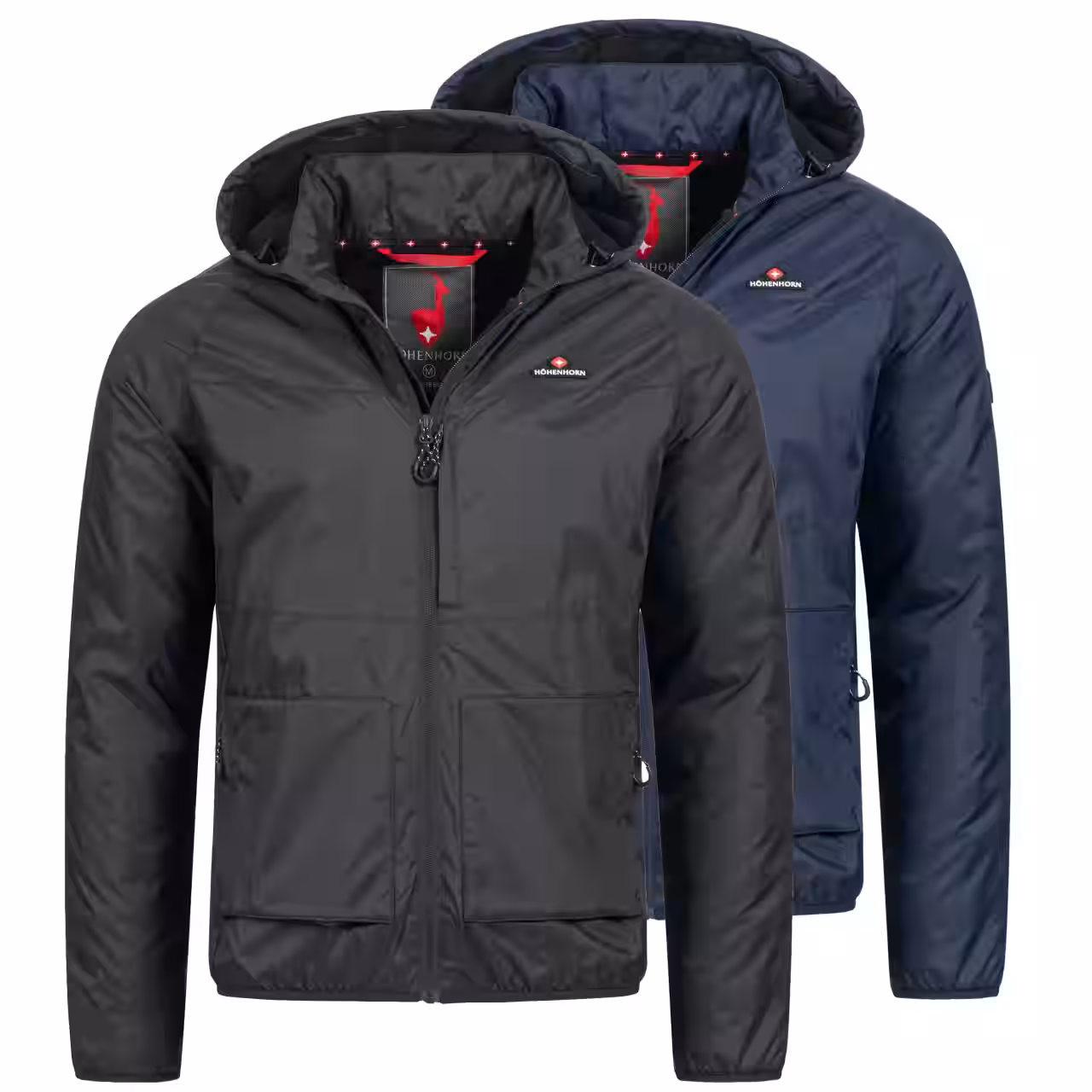 Höhenhorn Skibbo Herren Jacke Freizeitjacke Gefüttert Übergangsjacke XL Schwarz 1 Höhenhorn Skibbo Herren Jacke Freizeitjacke Gefüttert Übergangsjacke XXL Dunkelblau