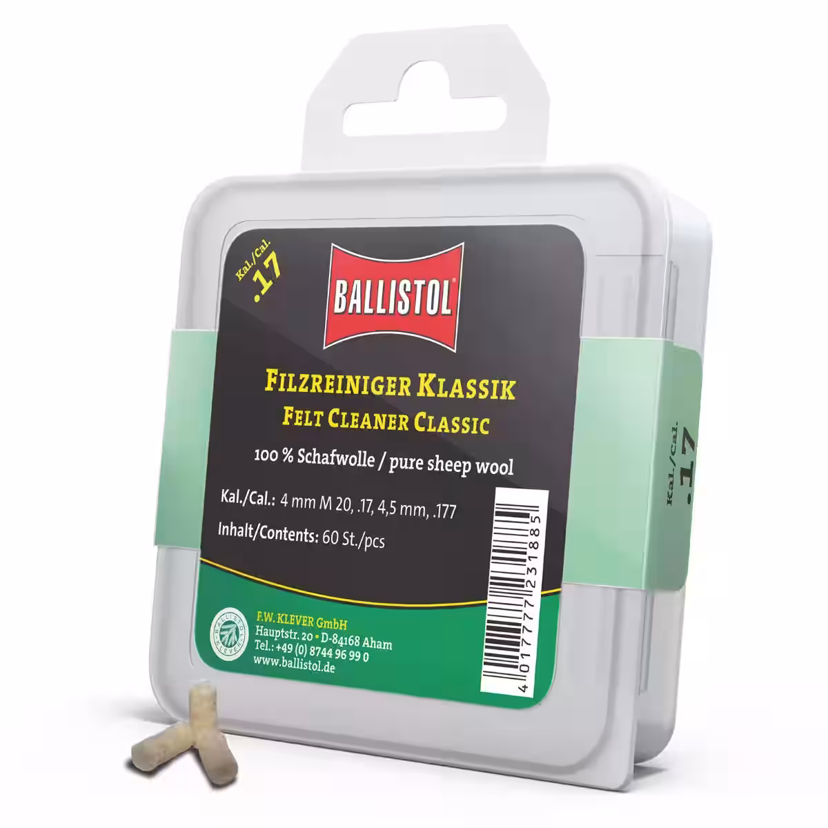 Ballistol Filzreiniger Klassik 60 Stück 1 Ballistol Filzreiniger Klassik 60 Stück