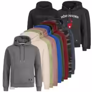 Höhenhorn Janga Hoodie Herren Kapuzen Pullover Hoody Sweatshirt 5XL Altrosa