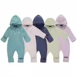 Höhenhorn Ibex Baby Fleece Overall Winter Herbst Strampler Kleinkind mit Kapuze 98 TÃ¼rkis