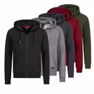 Höhenhorn Woodberg Herren Hoodie Pullover Sweatshirt Kapuzenpullover 5XL Rot