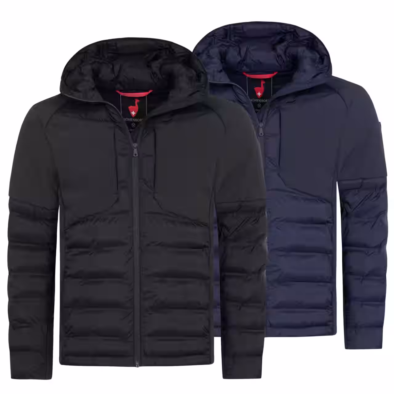 Höhenhorn Cerces Herren Steppjacke Hybridjacke Softshell XL Dunkelblau 1 Höhenhorn Cerces Herren Steppjacke Hybridjacke Softshell 3XL Dunkelblau
