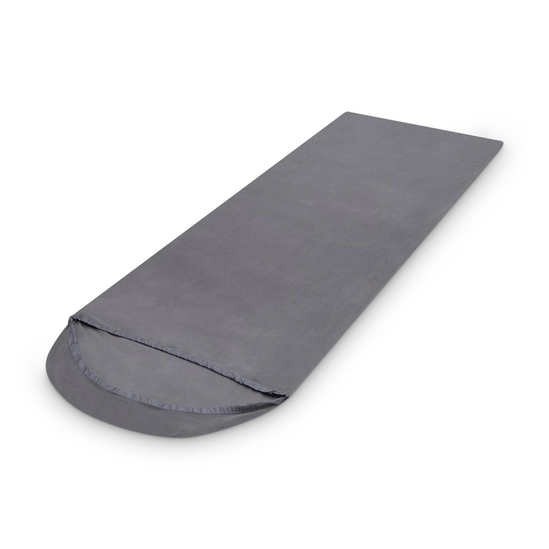 Mivall Fleeceinlett Decke grau 225 x 78 cm 1 Mivall Fleeceinlett Decke grau 225 x 78 cm