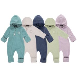 Höhenhorn Ibex Baby Fleece Overall Winter Herbst Strampler Kleinkind mit Kapuze 98 TÃ¼rkis