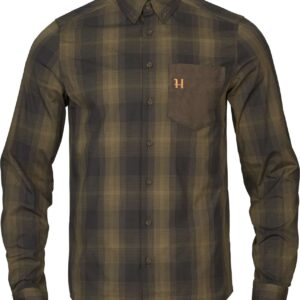 Härkila Akkan Hemd Grün/Braun